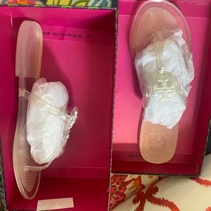 Tory Burch Clear Sandal